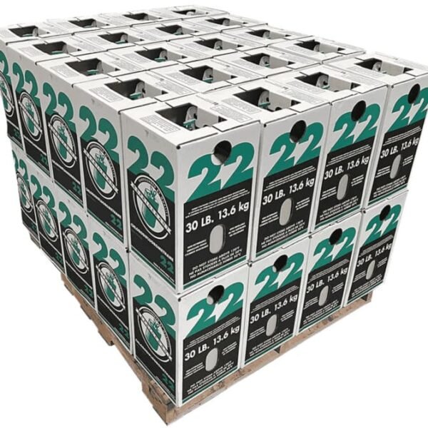 Full Pallet – 40 × 30lb R-22 Refrigerant – Made in USA